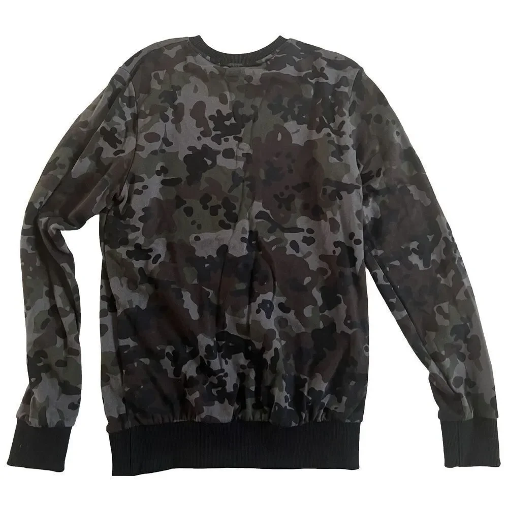 H&M‎ Divided The Trillest Camo Sweat Shirt Size Small